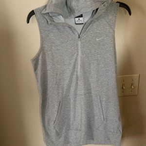 Grey Nike Muscle Shirt